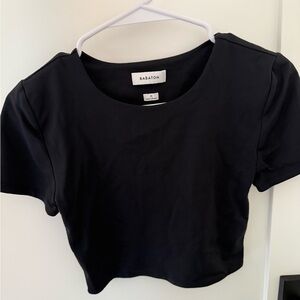 Babaton Classic Black Crop Top